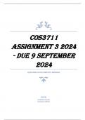 COS3711 Assignment 3 2024 - DUE 9 September 2024