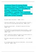 Louisiana Class D License Exam, Louisiana Class D "Chauffeur's" License Test, Louisiana Class D "Chauffeur's" License, Louisiana Class D "Chauffeur's" License Test, Louisiana Class D "Chauffeur's" License|questions 2024