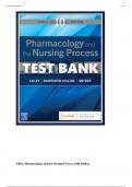 Test Bank for Pharmacology and the Nursing Process, 10th Edition by Lilley, Rainforth and Snyder