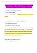 CLA Revision-Theorists Questions and Answers | Latest Version | Graded A+
