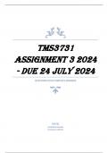 TMS3731 Assignment 3 2024 - DUE 24 July 2024