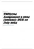 TMN3704 Assignment 3 2024 (200222)- DUE 10 July 2024