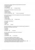 4TOX1 MICROBIOLOGY CDC URE QUESTIONS AND ANSWERS