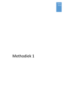 Methodiek 1