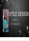 class 12 boards notes textile design