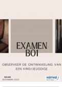 Examen 1 - Observeer de ontwikkeling van een kind/jeugdige