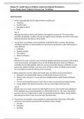 Chapter 01: Health Status of Children: Global and National Perspectives Garzon Maaks: Burns’ Pediatric Primary Care, 7th Edition