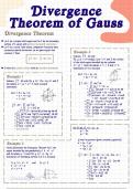 Divergence Theorem of Gauss (WTW 258)