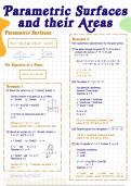 Parametric Surfaces and Their Areas (WTW 258)