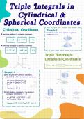 Triple Integrals in Spherical and Cylindrical Coordinates (WTW 258)