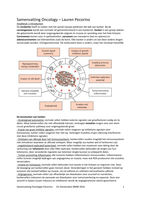 Samenvatting Oncologie Pecorino hele boek