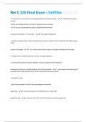 Rel C 225 Final Exam - Griffiths Questions And Answers