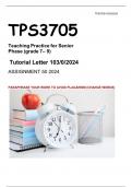 TPS3705 PORTFOLIO 50 2024