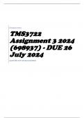 TMS3722 Assignment 3 2024 (698937) - DUE 26 July 2024