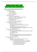 NUR545 FINAL EXAM  2024 QUESTIONS AND ANSWERS A+