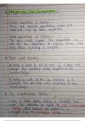 Physics class 9/third year motion in One Dimension handwritten near and clean, in detail notes