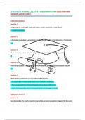 LETRS UNIT 5 SESSION 1,2,3,4,5 & 6 ASSESSMENT EXAM QUESTION AND ANSWERS LATEST (2024)