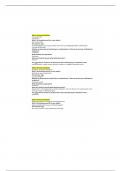 Nurs 3628 Common IV Medications notes 