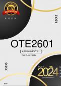 OTE2601 Assignment 2 2024