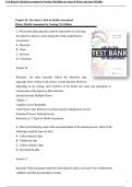  Health Assessment in Nursing 7th Edition Test Bank by Janet R Weber and Jane H Kelley All Chapters (1-34) | A+ ULTIMATE GUIDE