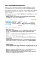 Duidelijke samenvatting van hoofdstuk 1 t/m 13 - marketing