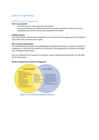 Samenvatting Systems Engineering HU