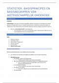 Samenvatting H1 -  Onderzoeksmethodologie in de revalidatiewetenschappen 1 (1023764ANR)