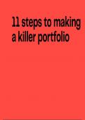 Killer Portfolio Guide 