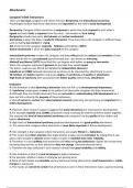 AQA A level psychology attachment revision/lesson notes 