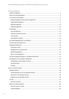 Samenvatting Publiekmangement: Mangement in het publiek domein