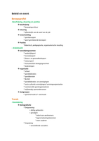 Vakstudie bewegingsrecreate 1: beleid en event 