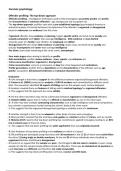 AQA A level psychology year 2 forensics psychology lesson notes 