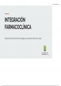 INTEGRACIÓN FARMACOCLÍNICA 