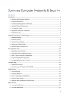 2IC60 Computer Networks & Security Summary