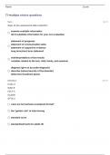 CODS441 DIAGNOSTICS FINAL EXAM QUESTIONS WITH 100% CORRECT ANSWERS!!