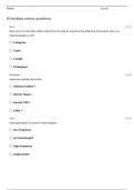 DMI 475: MAMMO QA QC (2024) QUESTIONS WITH 100% CORRECT ANSWERS!!