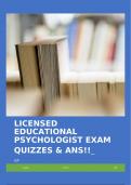 LICENSED EDUCATIONAL PSYCHOLOGIST EXAM (CONFIDENTIALITY AND MINOR CONSENT IN CALIFORNIA) QUIZZES & ANS!!