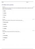 CAL. FIRE WEEKLY FIREPUMP CERT. SAMPLE TEST (this is a sample test for getting your certification to do weekly fire pump testing for high rise buildings) QUESTIONS & ANS!!