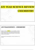 ATI TEAS SCIENCE REVIEW CHEMISTRY