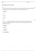 EXAM 1 BMEN 240 QUESTIONS WITH COMPLETE ANSWERS!!