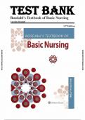 TEST BANK For Rosdahl's Textbook of Basic Nursing, 12th Edition by Caroline Rosdahl ( Complete Chapters 1 - 103)