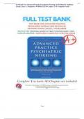 Test Bank For Advanced Practice Psychiatric Nursing 2nd Edition By Kathleen Tusaie, Joyce J. Fitzpatrick 9780826132536 Chapter 1-24 Complete Guide .,,,,Alpha