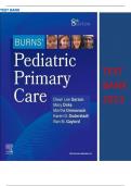 Test Bank for Burns' Pediatric Primary Care Paperback by Dawn Lee Garzon PhD CPNP-PC PMHS FAANP FAA, Mary Dirks DNP RN ARNP CPNP-PC FAANP, Martha Driessnack PhD PNP-BC, Karen G. Duderstadt PhD RN CPNP FAAN, Nan M. Gaylord PhD RN CPNP-PC PMHS FAANP-Comp