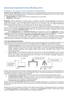 Samenvatting Organisatiestructuren (Mintzberg), H1 t/m H13