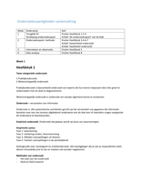 Integrale Veiligheid samenvatting onderzoeksvaardigheden H2 jaar 2