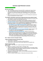 The Legal Dimension of Europe Summary year 3 2015-2016 semester 2