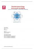 Startdocument afstudeerstage (inclusief koppeling aan competenties)