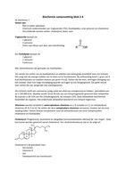 Biochemie samenvatting blok 2.4 van het tentamen voeding en doelgroepen