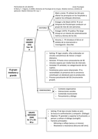 Mapa conceptual Grupo mediano y grande