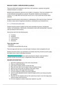 BIOLOGY PAPER 1 SPECIFICATION (Edited specification with notes)